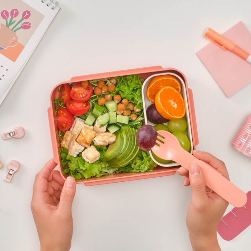 LocknLock To-Go Lunch Box 1.25L PP Red - LCB410, , large image number null